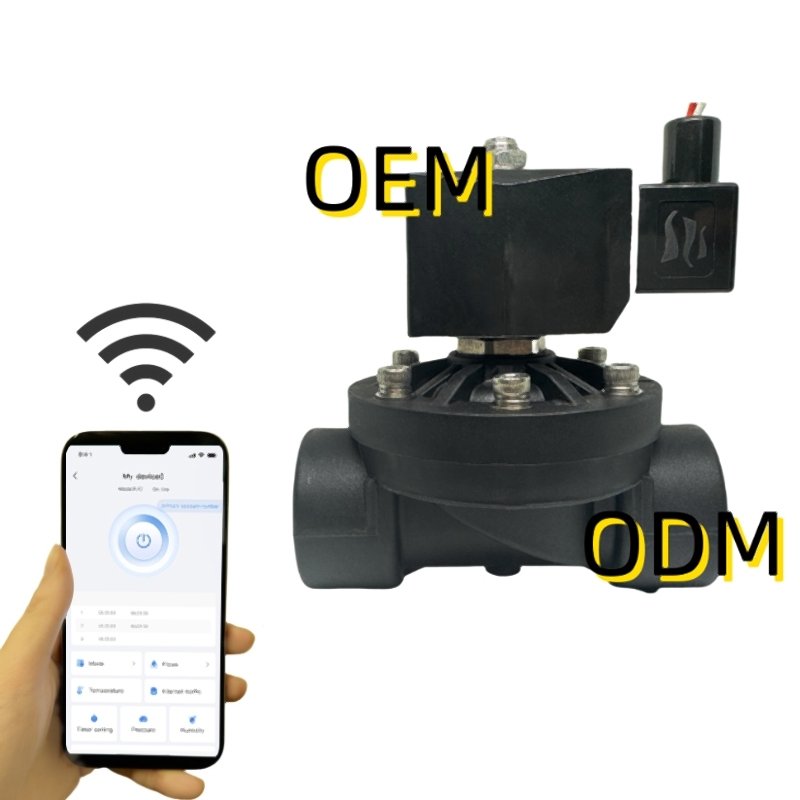 صمام الملف اللولبي للتحكم في ضغط التطبيق البلاستيكي