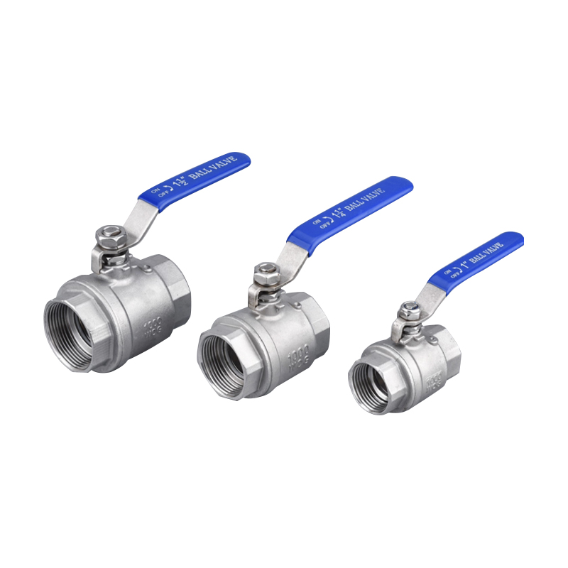 صمامات كروية كاملة المنفذ من الفولاذ المقاوم للصدأ