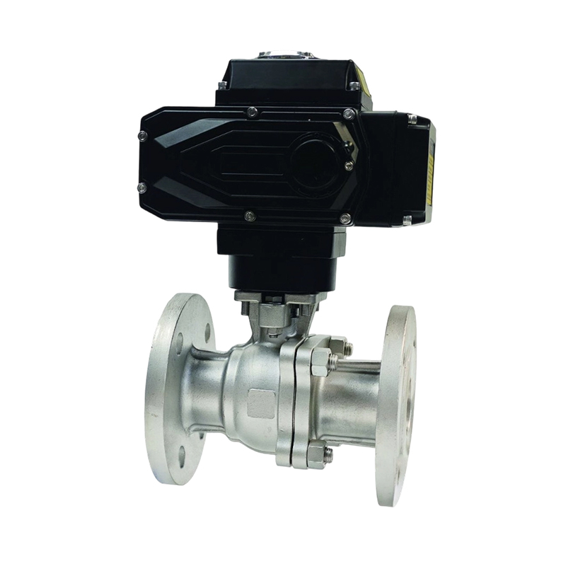 صمام الكرة الكهربائية النحاسية مع المحرك