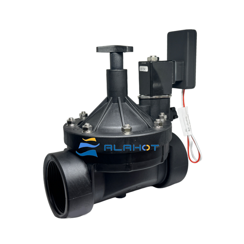 البلاستيك صمام الملف اللولبي الإغلاق